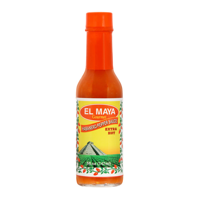EL MAYA Gourmet-Habanero Pepper Sauce- Extra Hot